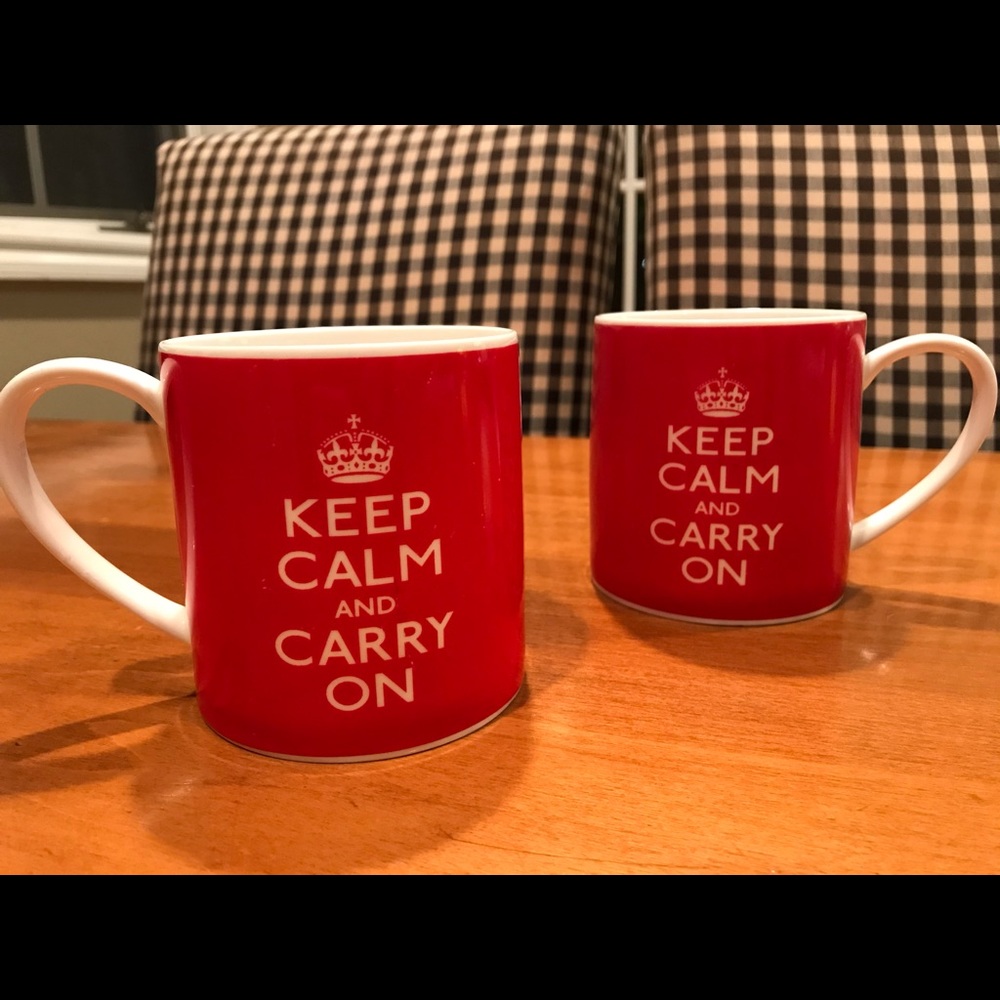 Keep Calm and Carry On Mugs